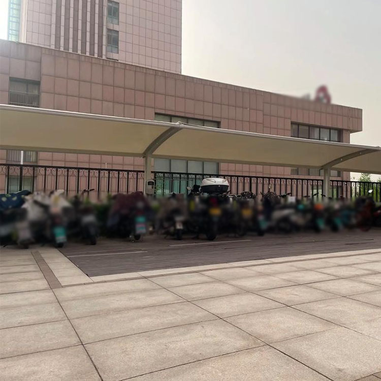 虹口区膜结构电动车棚