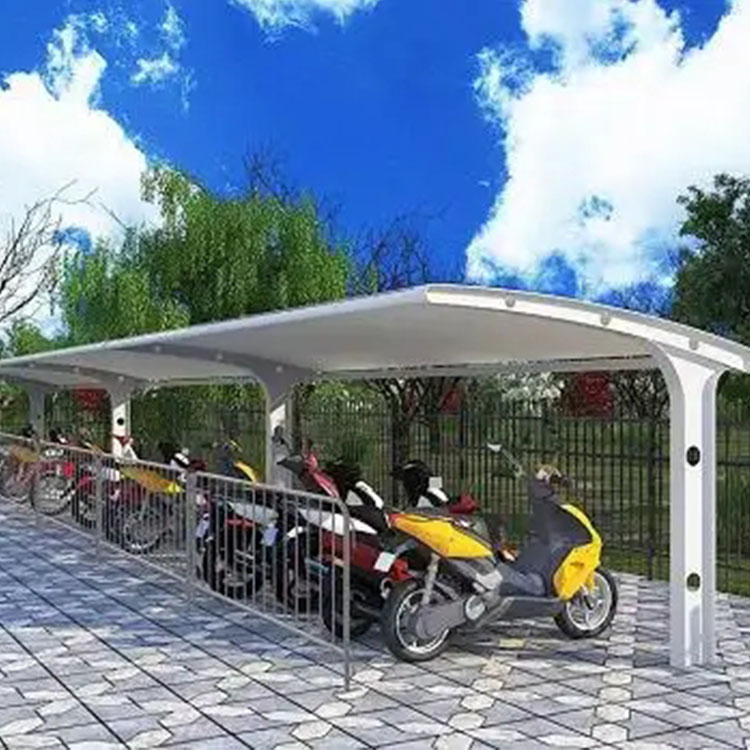 虹口区膜结构电动车棚